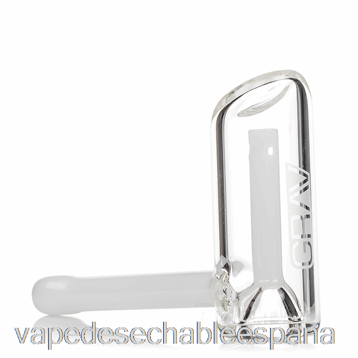 Vape Desechable España Grav Mini Hammer Bubbler Acento Blanco